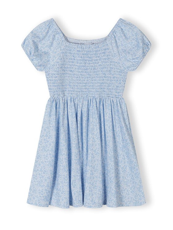 minoti minoti Sukienka codzienna 30DRESS166 Błękitny Regular Fit