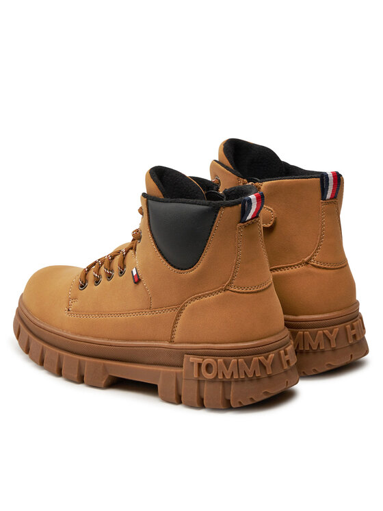 Tommy Hilfiger Tommy Hilfiger Pohodni čevlji T3X5-33706-1269206 S Rjava