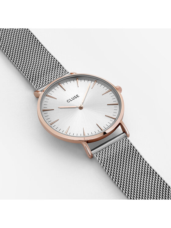 Cluse Cluse Zegarek CL18116 Srebrny