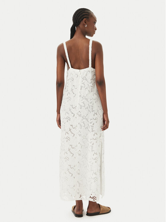 MICHAEL Michael Kors MICHAEL Michael Kors Rochie de vară MS683HIKR1 Alb Slim Fit