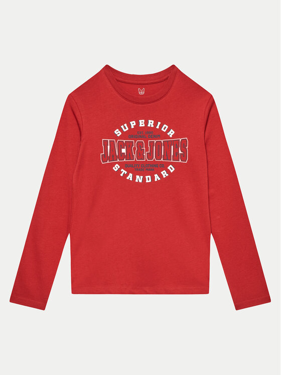 Jack&Jones Junior Jack&Jones Junior Majica Logo 12258880 Crvena Regular Fit