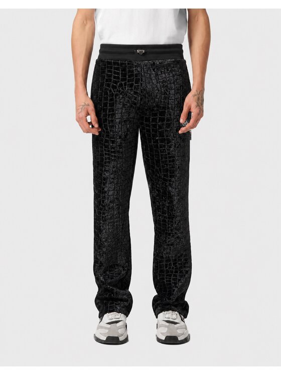 PHILIPP PLEIN PHILIPP PLEIN Pantaloni da tuta 32012 Nero Jogger Fit