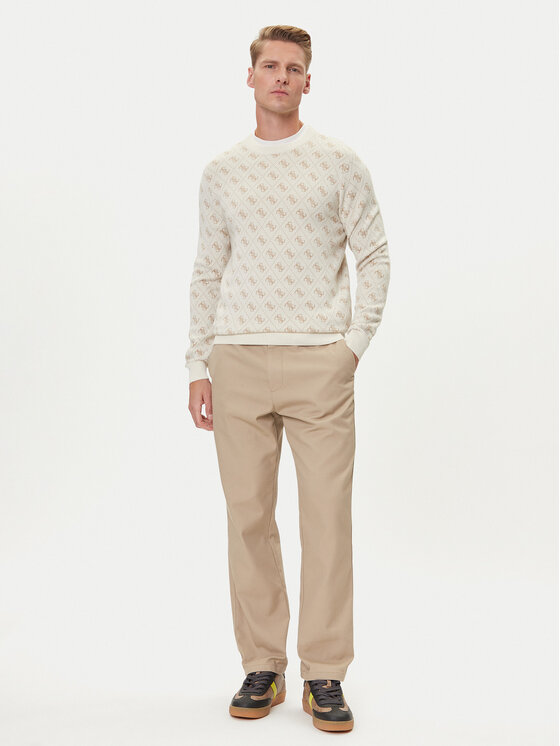 Guess Guess Sweater M5YR10 Z3OE2 Ekru Regular Fit