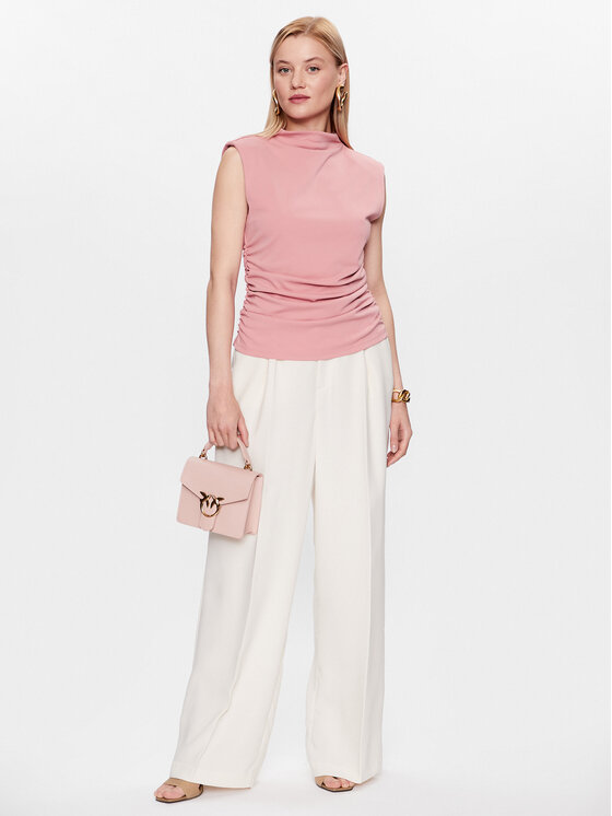 DKNY DKNY Топ P3AH7QKR Рожевий Regular Fit