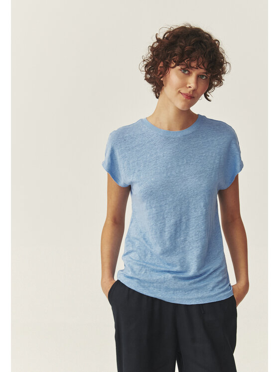 TATUUM TATUUM Blúzka ONYKA Modrá Classic Fit