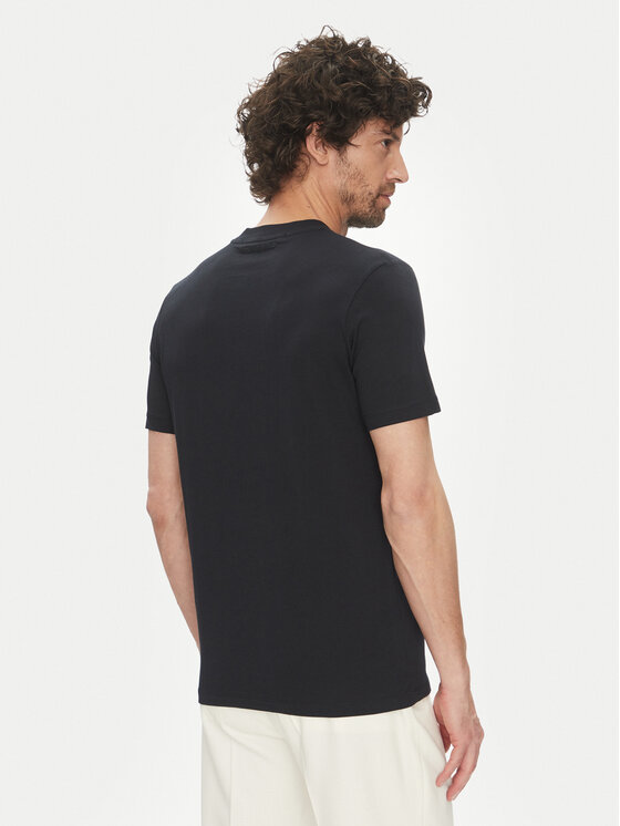 KARL LAGERFELD KARL LAGERFELD T-Shirt 755710 552224 Granatowy Regular Fit
