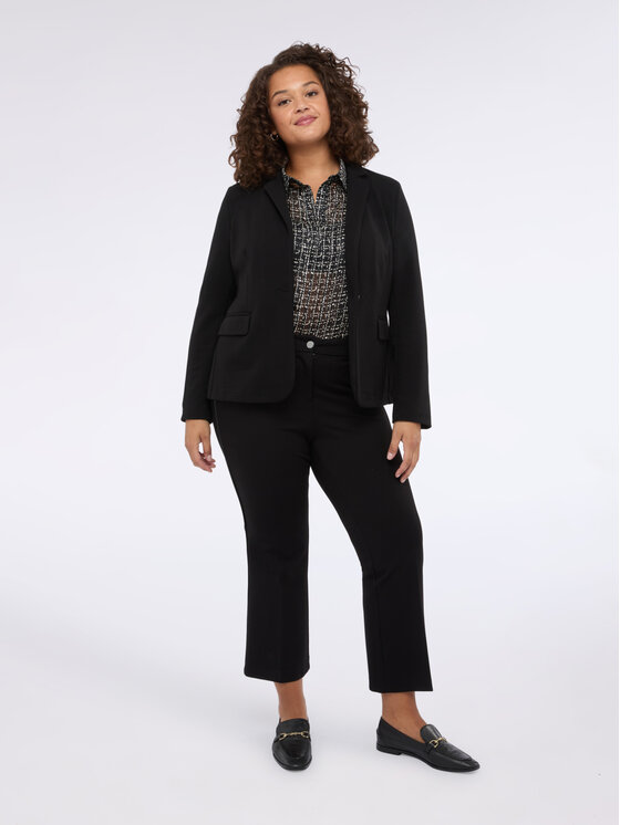 Fiorella Rubino Fiorella Rubino Felpa G815L008800N033 Nero Slim Fit