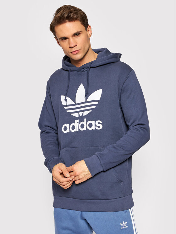 Adidas felpa blu discount