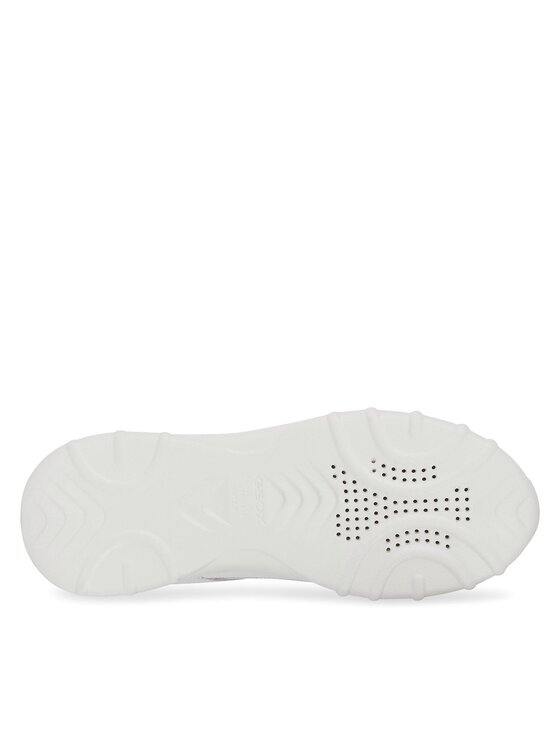 Geox Geox Сникърси D Alleniee D35LPB 05422 C1R1Z Бял