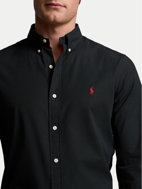 Polo Ralph Lauren Polo Ralph Lauren Srajca 710928254006 Črna Slim Fit