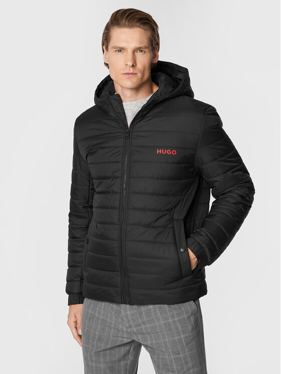 HUGO HUGO Giacca di transizione Bene2241 50474699 Nero Regular Fit