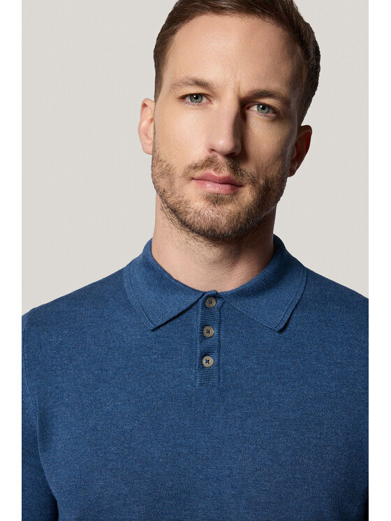 Próchnik Próchnik Polo PM7 PO073125000057 Niebieski Regular Fit
