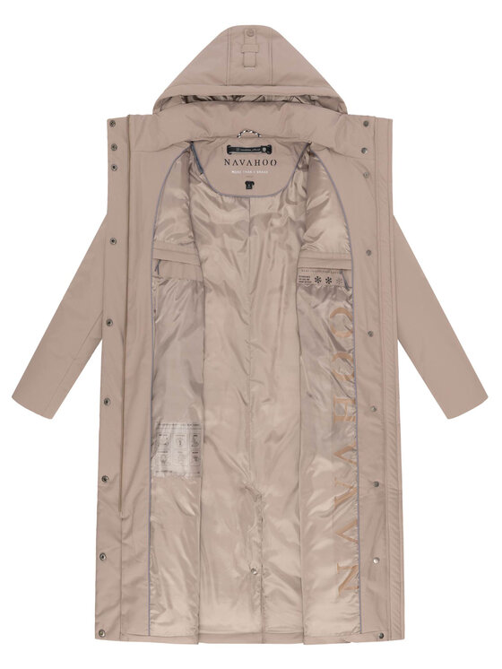 Navahoo Navahoo Kurtka zimowa Waldbummler Szary Regular Fit