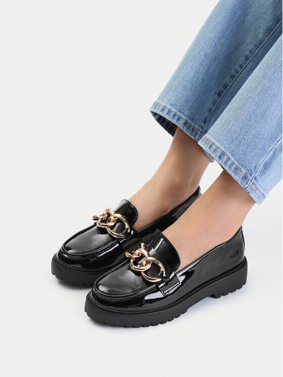 DeeZee Loafers WS5621-18 Negru