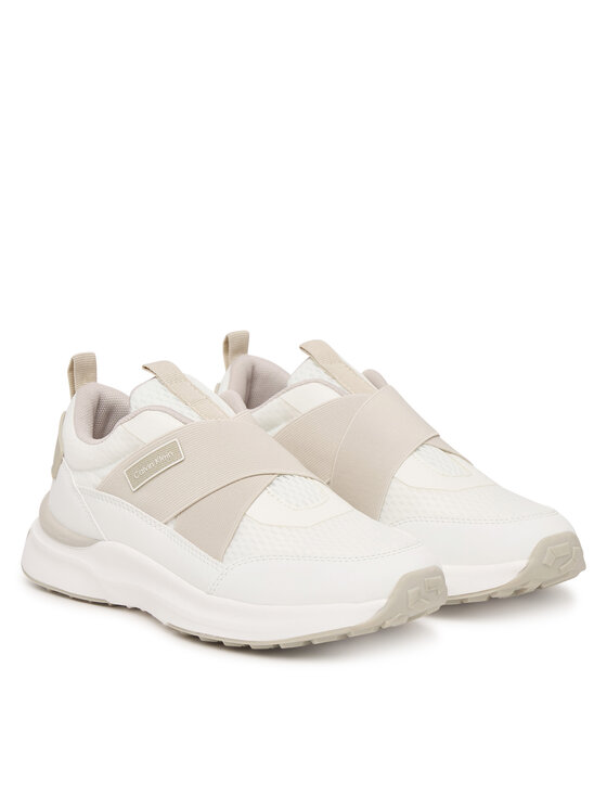 Calvin Klein Calvin Klein Superge Low Cut Velcro V3X9-83312-1697 Bela