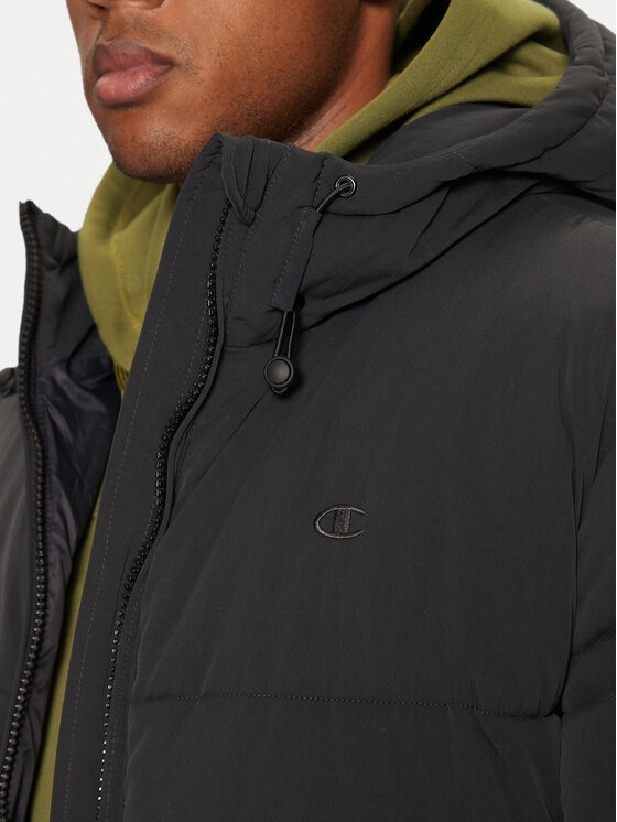 Champion Champion Vatovaná bunda 220347 Čierna Regular Fit
