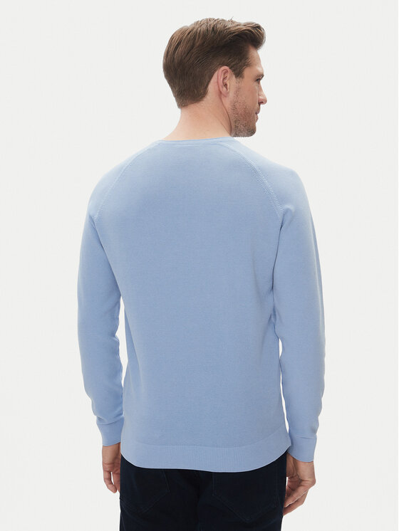Aeronautica Militare Aeronautica Militare Pulover 251MA1556L560 Albastru celest Regular Fit
