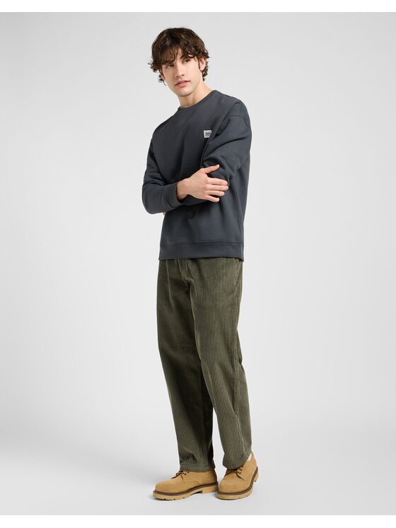 Lee Lee Felpa WORKWEAR SWS Nero Relaxed Fit