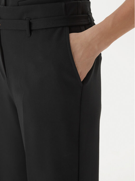 Guess Guess Текстилни панталони W6GB17 W1894 Черен Regular Fit