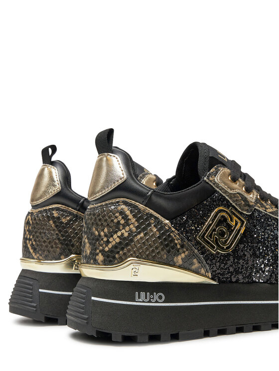 Liu Jo Liu Jo Sneakersy Maxi Wonder 01 BF4001 TX007 Czarny