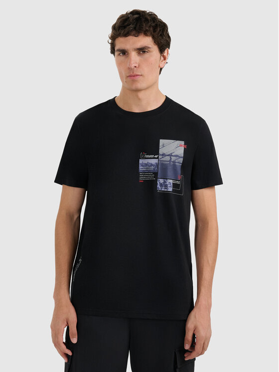 4F 4F T-Shirt VICTORY FIT Czarny Regular Fit