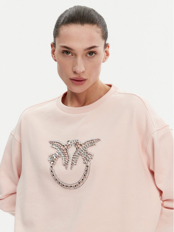 PINKO PINKO Majica dugih rukava Nelly 100534 A2G8 Ružičasta Regular Fit