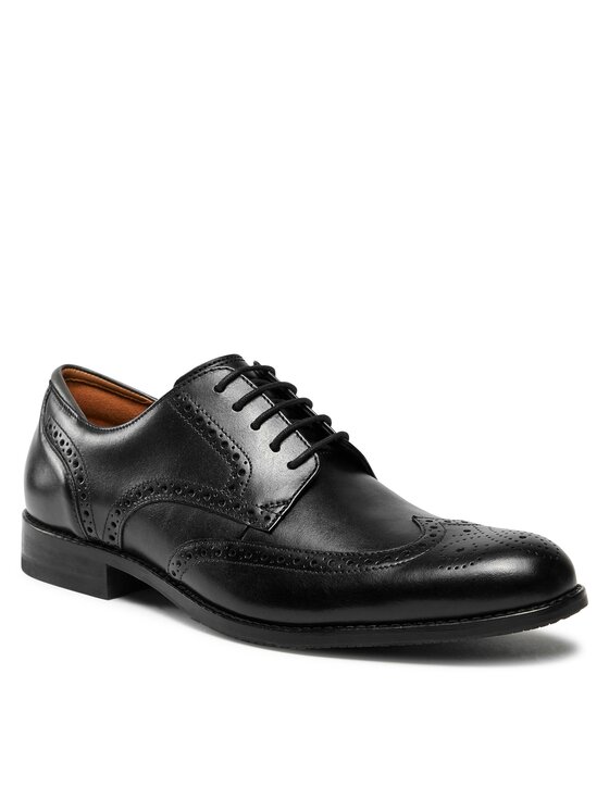 Clarks Clarks Poltopánky Craft Arlo Limit 261714527 Čierna