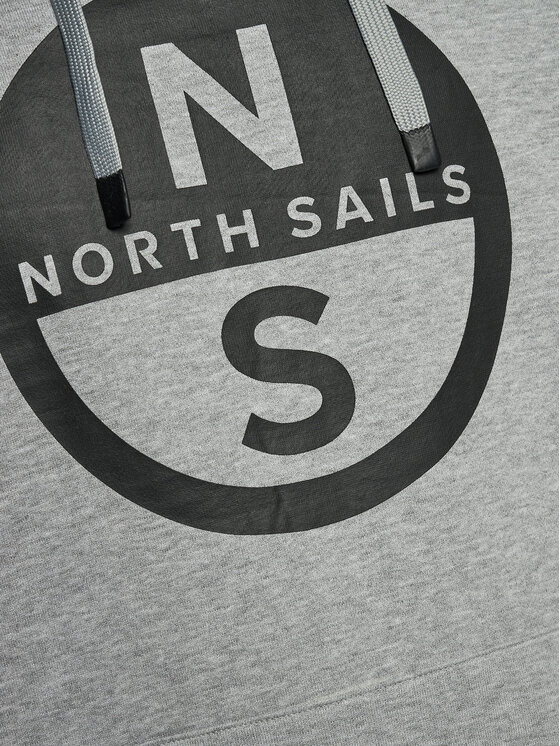 North Sails North Sails Bluza 691223 Szary Regular Fit