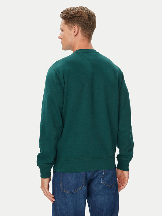 Tommy Hilfiger Tommy Hilfiger Felpa Seasonal MW0MW40000 Verde scuro Regular Fit