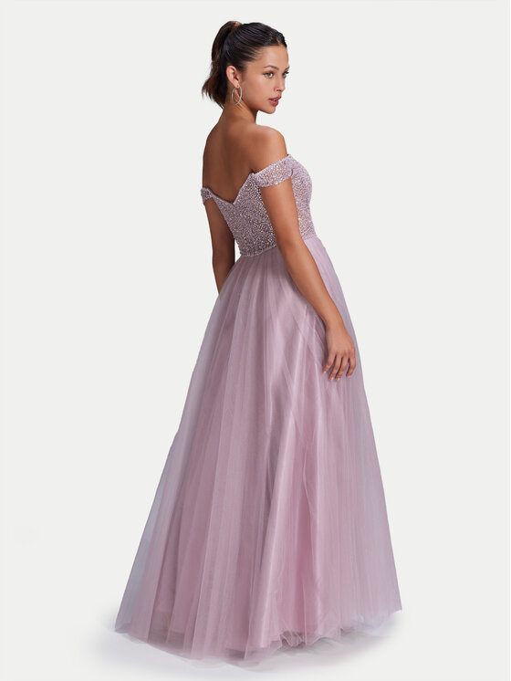 Hey Kyla Swing Abendkleid 5AH007HK Rosa Slim Fit