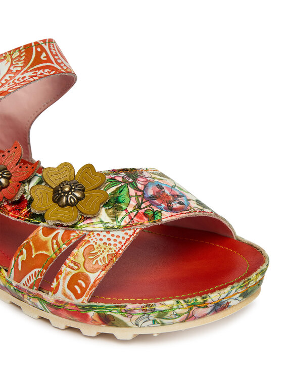 Laura Vita Laura Vita Босоніжки Brcyano 02 Червоний