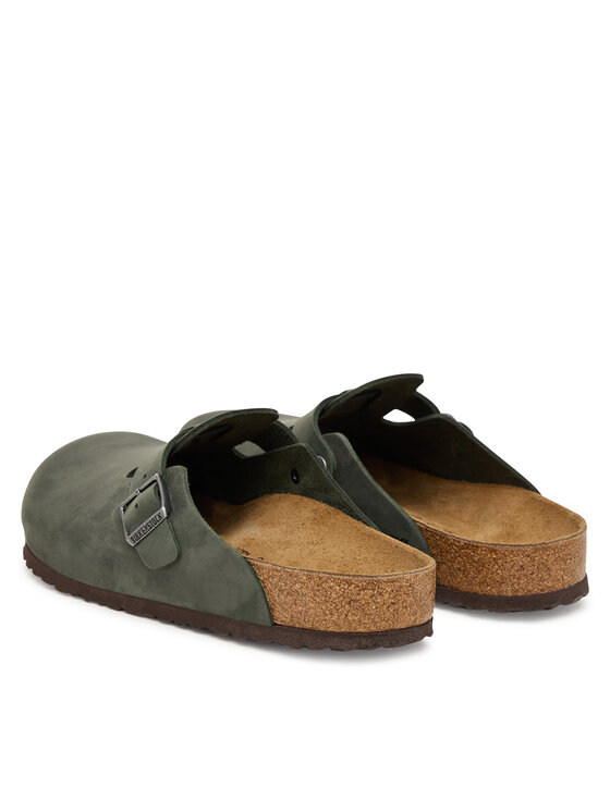 Birkenstock Birkenstock Šľapky Boston 1032724 Tmavo zelená