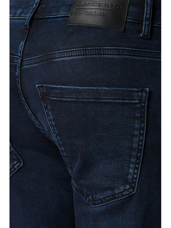 Lancerto Lancerto Jeansy Eloy SP113222000024 Granatowy Slim Fit