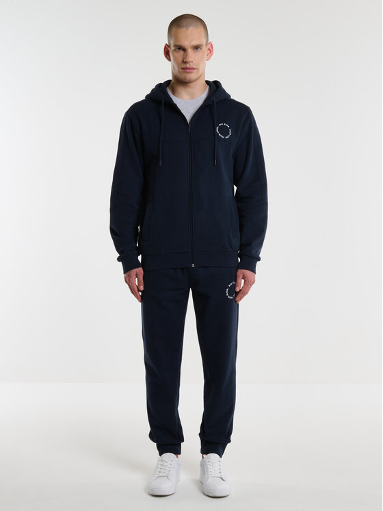 BIG STAR BIG STAR Bluza AJRON Granatowy Basic Fit