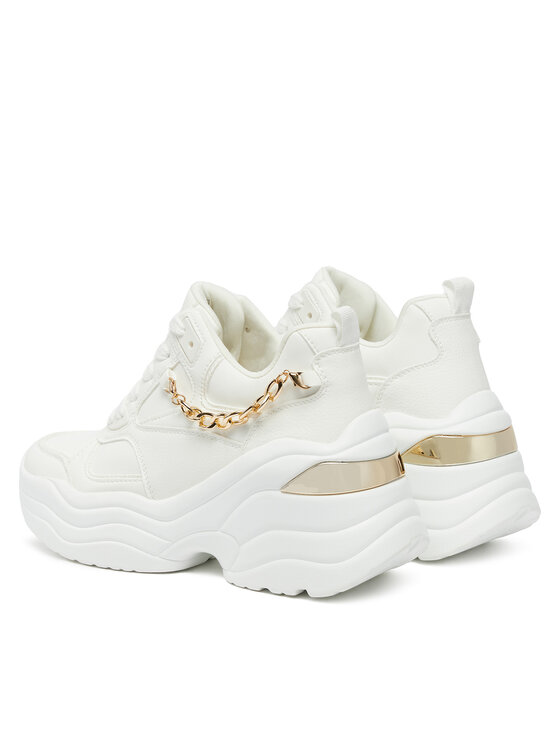 DeeZee DeeZee Sneakersy AM25240 Biela