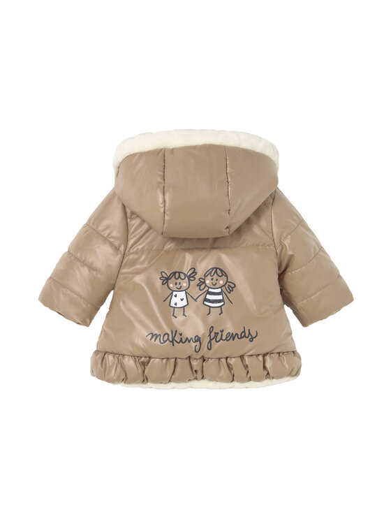 Mayoral Mayoral Зимно яке 2404 Кафяв Regular Fit