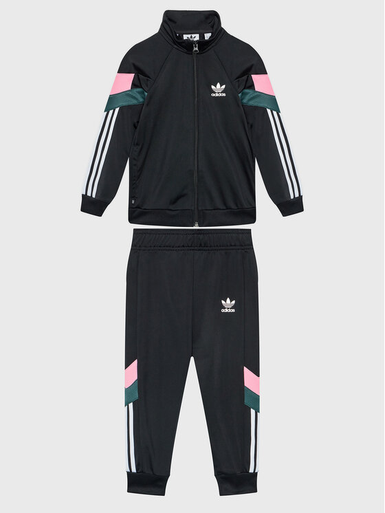 adidas adidas Анцуг Track HL2211 Черен Regular Fit