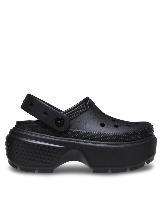 Crocs Crocs Шльопанці Stomp Clog 209347 Чорний