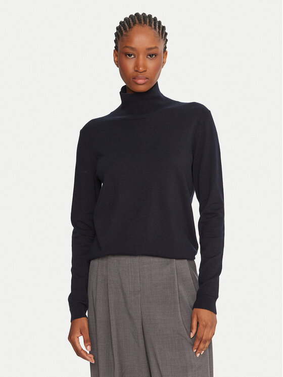 Weekend Max Mara Weekend Max Mara Garbó Kiku 2525366012 Sötétkék Regular Fit