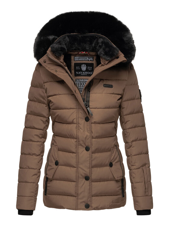 Navahoo Navahoo Kurtka zimowa Milianaa Szary Regular Fit