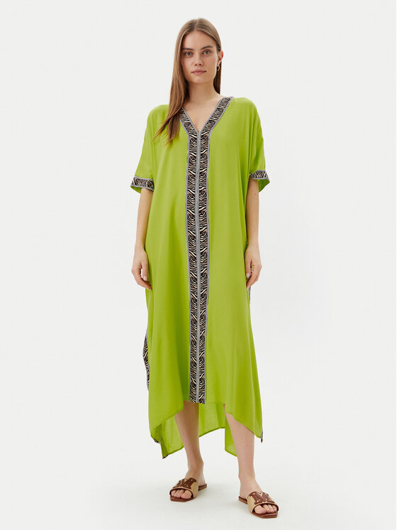 LOLA CASADEMUNT LOLA CASADEMUNT Туника LS2516055 Зелен Relaxed Fit