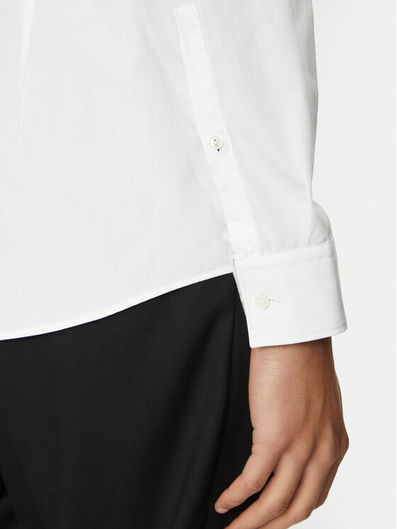 HUGO HUGO Košeľa Koey 50534044 Biela Slim Fit