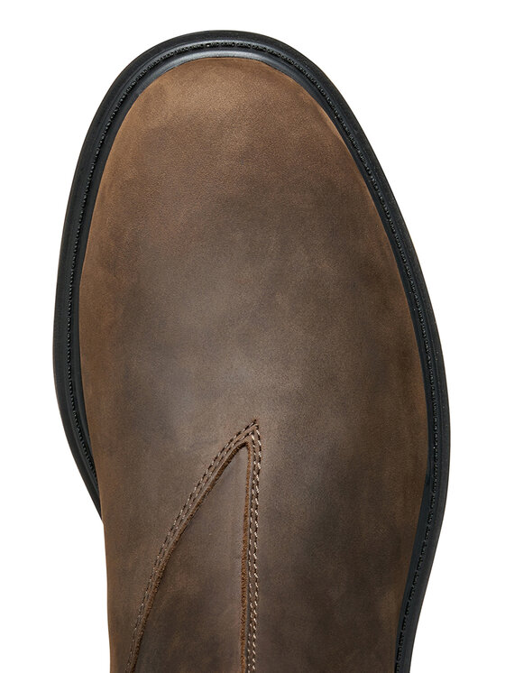 Geox Geox Kotníková obuv s elastickým prvkem U Spherica Ec7 U46FRA 000FF C6010 Hnědá