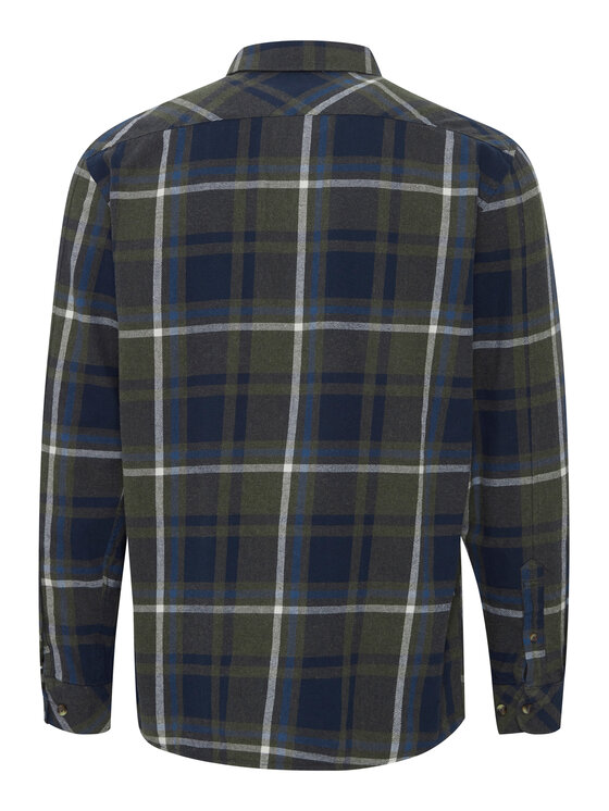 Solid Solid Hemd 21107051 Grün Regular Fit