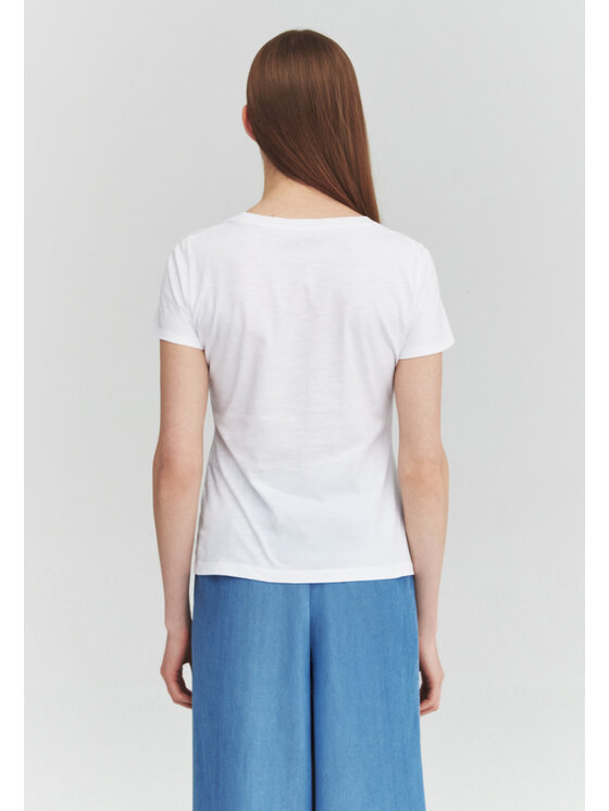 TATUUM TATUUM T-Shirt ANTINI Biały Classic Fit