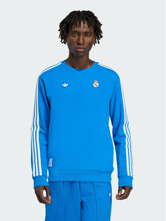 adidas adidas Bluza techniczna 157965 Niebieski jasny Regular Fit