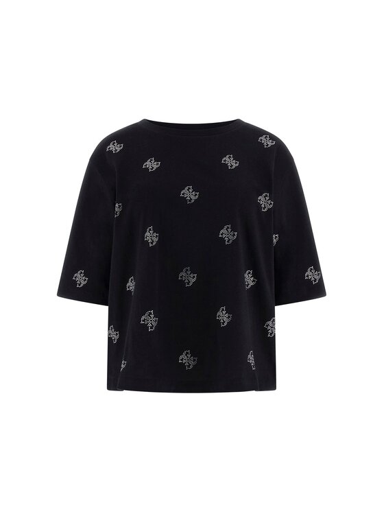 Guess Guess Тишърт 182440 Черен Classic Fit