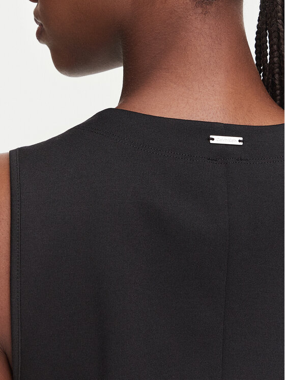 Calvin Klein Calvin Klein Kasdieninė suknelė LV044G207G Juoda Regular Fit
