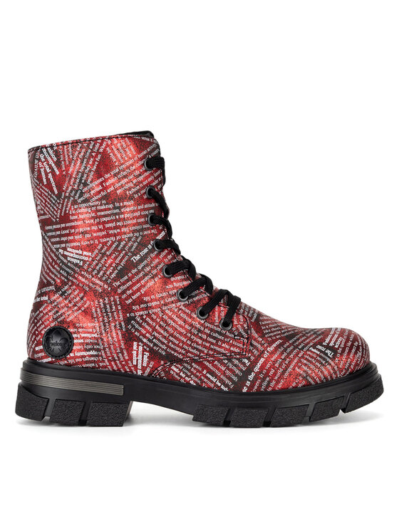 Rieker Rieker Polacchine Z9120-35 Rosso