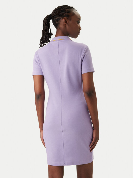 Versace Jeans Couture Versace Jeans Couture Kleid für den Alltag 80HAOT03 CJ01T Violett Slim Fit